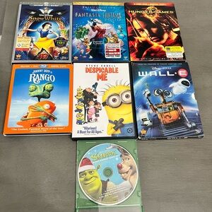 Disney and Animated Movie DVD Collection